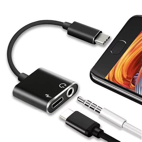 Usb Type C Male Naar Mm Jack Koptelefoon Adapte Grandado