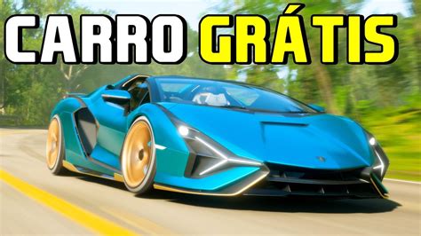 Como Ganhar Gr Tis A Lamborghini Sian Em Forza Horizon Youtube