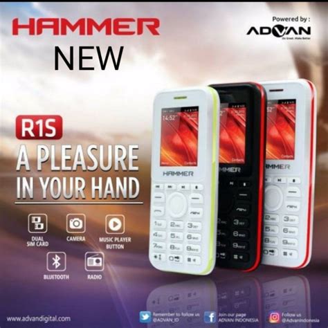 Jual Advan Hammer R S New Original Garansi Resmi Tahun Shopee