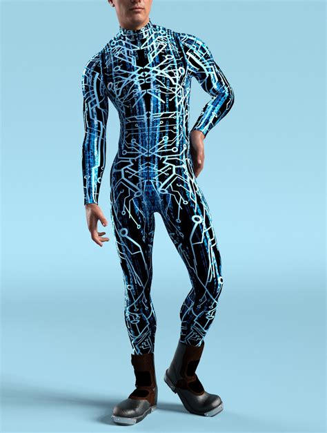 Agent Smith Blue Male Costume – CandyCatz