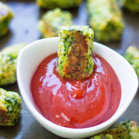 Healthy Baked Broccoli Tots Gimme Delicious