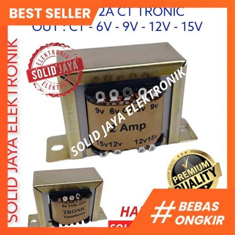 Jual Travo Trafo A Ct V V V V Ct Tronic Kotak A Amper