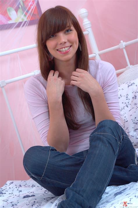 Pornstar Blue Eyes Carla Jessi Women Smiling Brunette Jeans 2332x3504