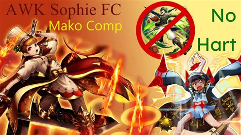 Grand Summoners Awk Sophie Full Clear Mako Comp No Hart Youtube