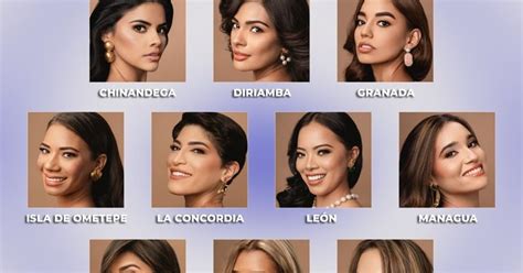 Miss Nicaragua Meet The Contestants Miss Michigan Miss