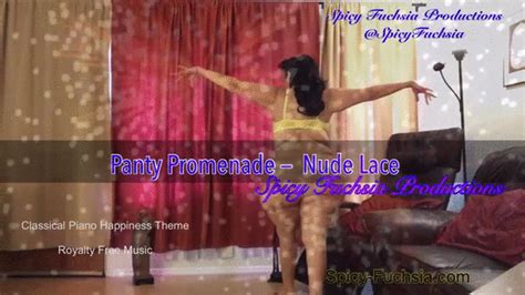 Spicy Fuchsia Productions Panty Promenade Nude Lace Sd Mp