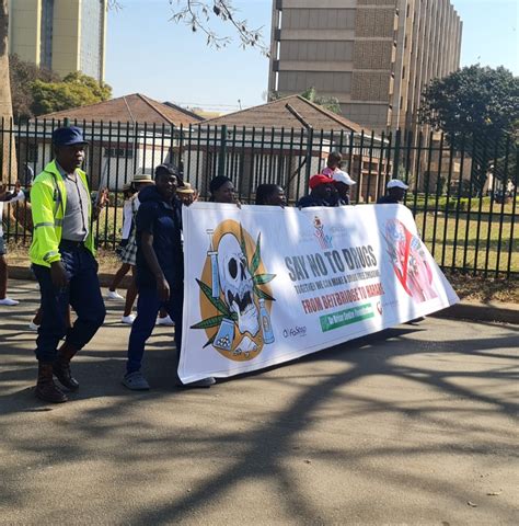 HealUs Zimbabwe Takes Anti Drugs Campaign To Harare ZANU PF Official