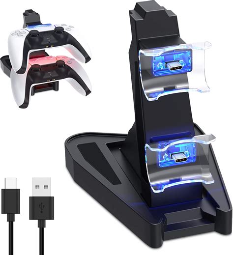 Fastsnail Dual Charger For Ps Controller Dualsense Controller Charging