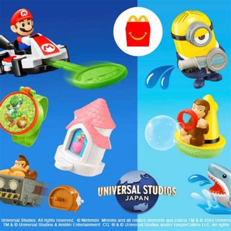 McDonald's Unveils Universal Studios Japan All-Stars Happy Meal • TDR ...