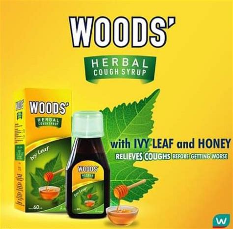 Ofiskita Wood S Herbal Cough Syrup Ivy Leaf Ml