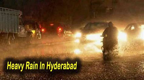 Heavy Rain In Hyderabad Rain For Another 3 Days