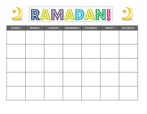 I Created This Ramadan Calendar To Help With Meal Plan Ideas If You