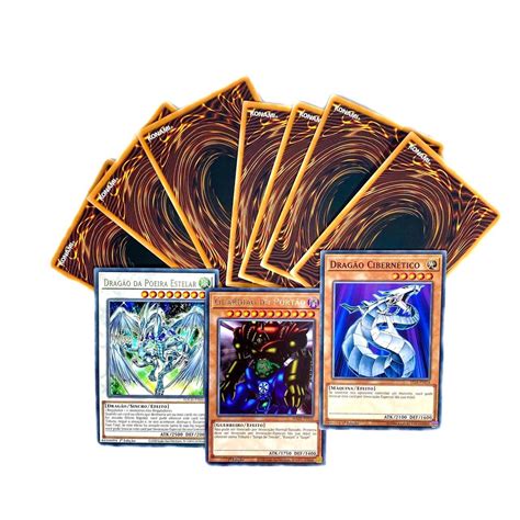 Yugioh Lote De Cartas Originais Tcg Cards Shopee Brasil