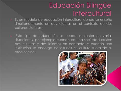 Ppt Educaci N Biling E Intercultural Powerpoint Presentation Free