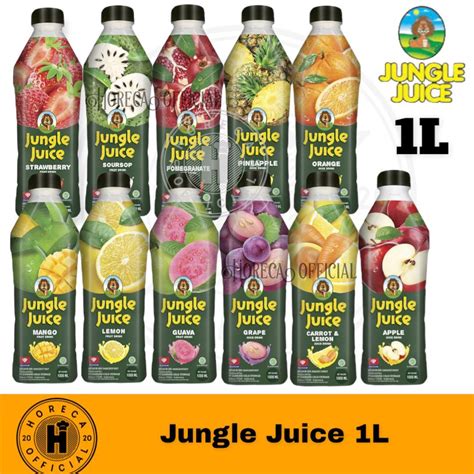 Jual Jungle Juice Fruit Drink 1l All Variant Minuman Jus Rasa Buah