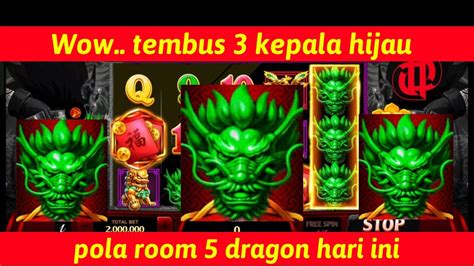 Wow Pola Room 5 Dragon Hari Inidi Kasih 3 Kepala Naga Hijaujp 5