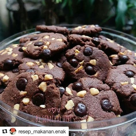 Resep Kue Kering CHOCOCHIPS COOKIES Yang Enak Lezat Sederhana Dan