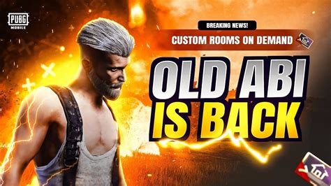 Aj Custom Rooms Ke Sath Gameplay Bhi Hogi Pubg Mobile Abijml Is