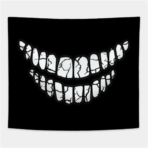 Creepy Smile Creepy Smile Tapestry Teepublic