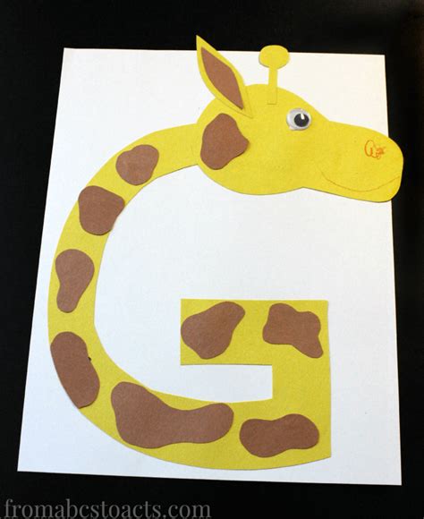 13+ G Crafts For Preschoolers - AilidhHadyn