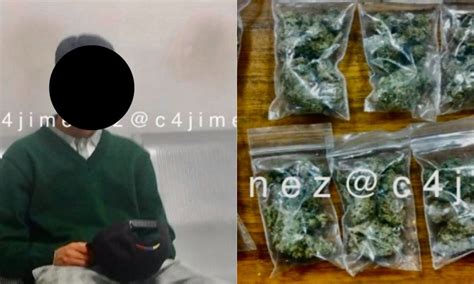 Cae Estudiante De Secundar A Que Vend A Marihuana En La Lvaro Obreg N