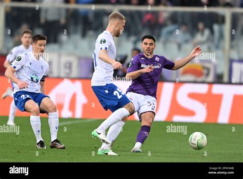 Riccardo Sottil Fiorentina Radoslaw Murawski Lech Poznan Filip