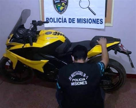 Secuestraron Dos Motos En Posadas Una Había Sido Robada En Oberá Infober