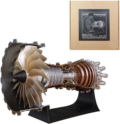 Amazon VIVEE 1 20 Turbofan Engine Model Kit Trent 900 Turbofan