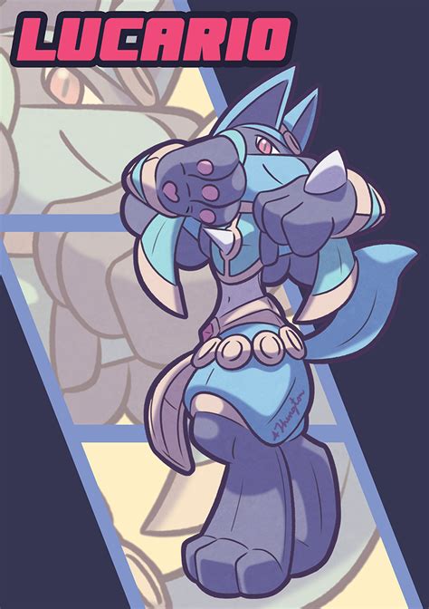 Lucario Ruin And Grace By 4thington On Newgrounds