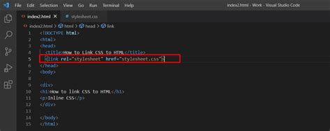 How To Link CSS To HTML