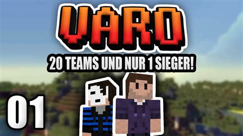 Minecraft VARO 01 Team Zombey Und GermanLetsPlay YouTube