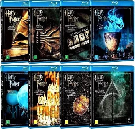 Blu Ray Cole O Harry Potter Filmes Discos Lacrados