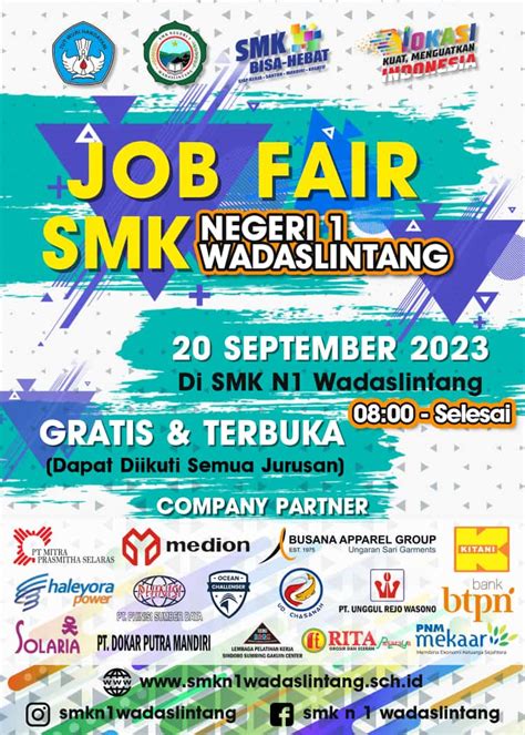 Smk Negeri Wadaslintang Gelar Job Fair Sebagai Rangkaian Kegiatan Smk