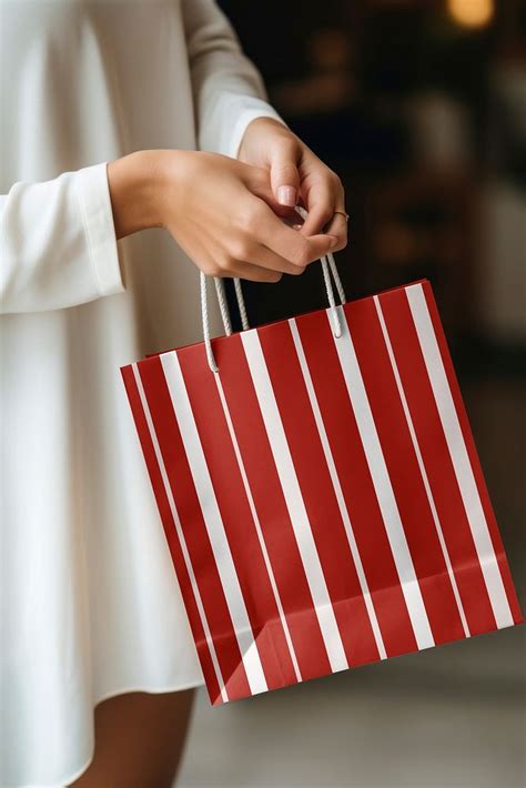 Paper Shopping Bag Mockup Psd Premium Psd Mockup Rawpixel