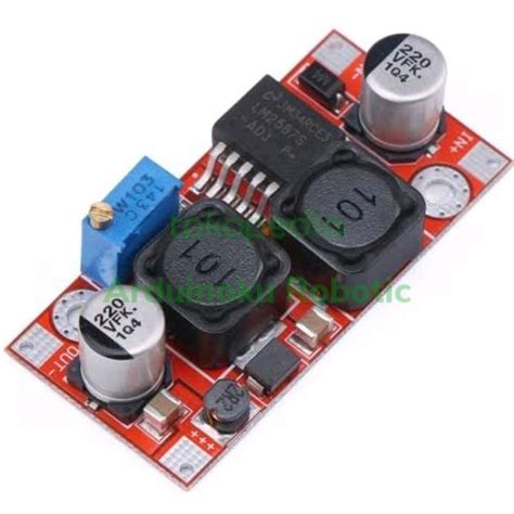 Jual Produk Unggulan Buck Boost DC PCB Merah Xl6009 Auto Step Up Step