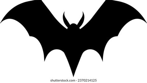 Bat Silhouette Black On Royalty Free Images Stock Photos