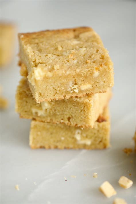 Gluten Free Blondies Recipe Gemmas Bigger Bolder Baking