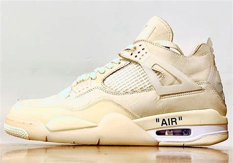 Off White Air Jordan Sail Cv Sneakernews