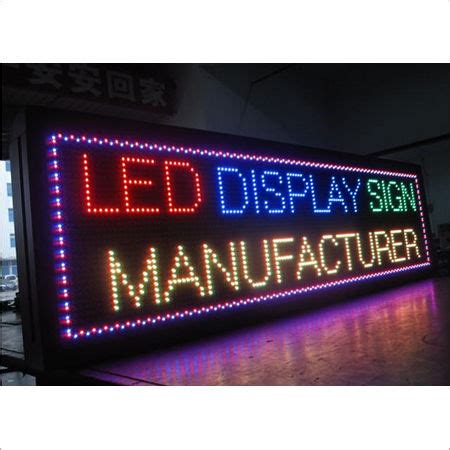 Led moving sign outdoor - tastewhat