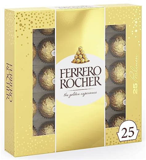 Ferrero Rocher 25er Pack 312 G Packung Amazon De Lebensmittel