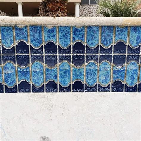 Terra Blue Mosaic Tile Powpldpq30pt Aquatica Porcelain Pool Tile Aquablu Mosaics