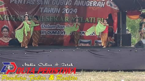 Pentas Seni Tari Gubug Anugerah Sekar Melati Digelar Dalam Rangka Hari