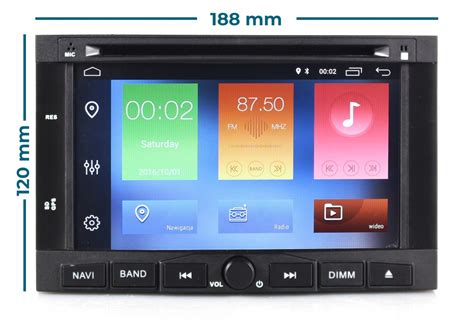 RADIO NAWIGACJA PEUGEOT 3008 2009 2016 ANDROID 9954331125 Oficjalne