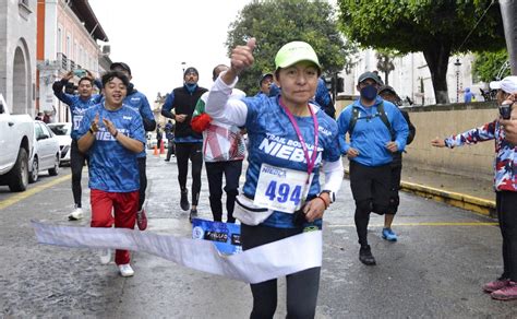 Lilia Cedillo Participa En El Trail Bosque De Niebla Buap El