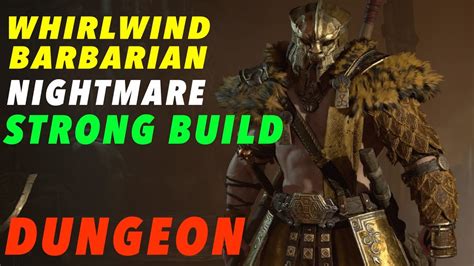 Diablo 4 Dungeon Caldera Gate Whirlwind Barbarian World Tier 3