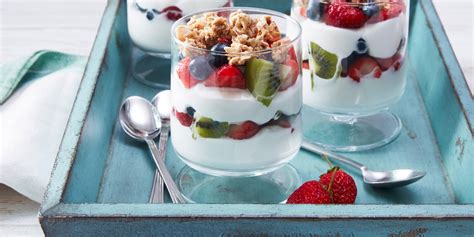 Recette de parfait au yogourt aux baies mélangées Édulcorant sans