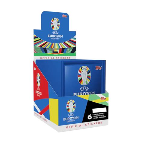 Buy Topps Uefa Euro Stickers Mega Pack Box