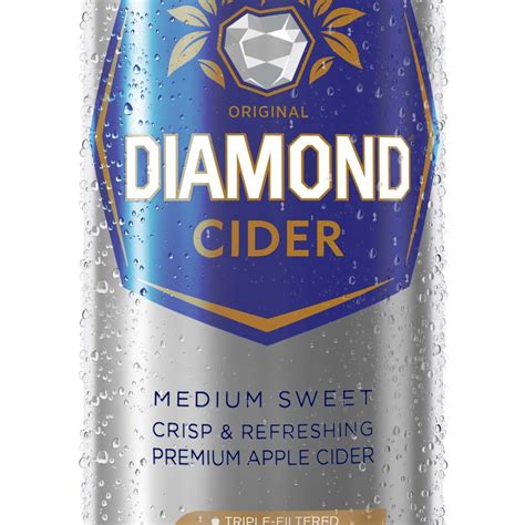 Diamond Premium Cider, 24x500ml cans - Diamond Cider