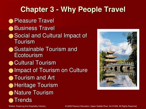 Ppt Chapter 3 Why People Travel Powerpoint Presentation Free