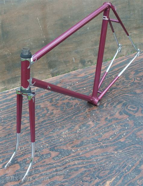 Vintage 54cm Carlton Flyer Roadbike Frame And Fork 531 Reynolds